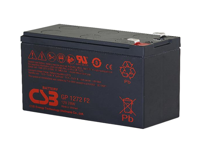 CSB GP1272F2 (12V 28W) 阀控式AGM蓄电池