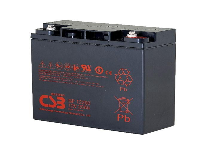 CSB GP12200 12V 20Ah 阀控式AGM蓄电池