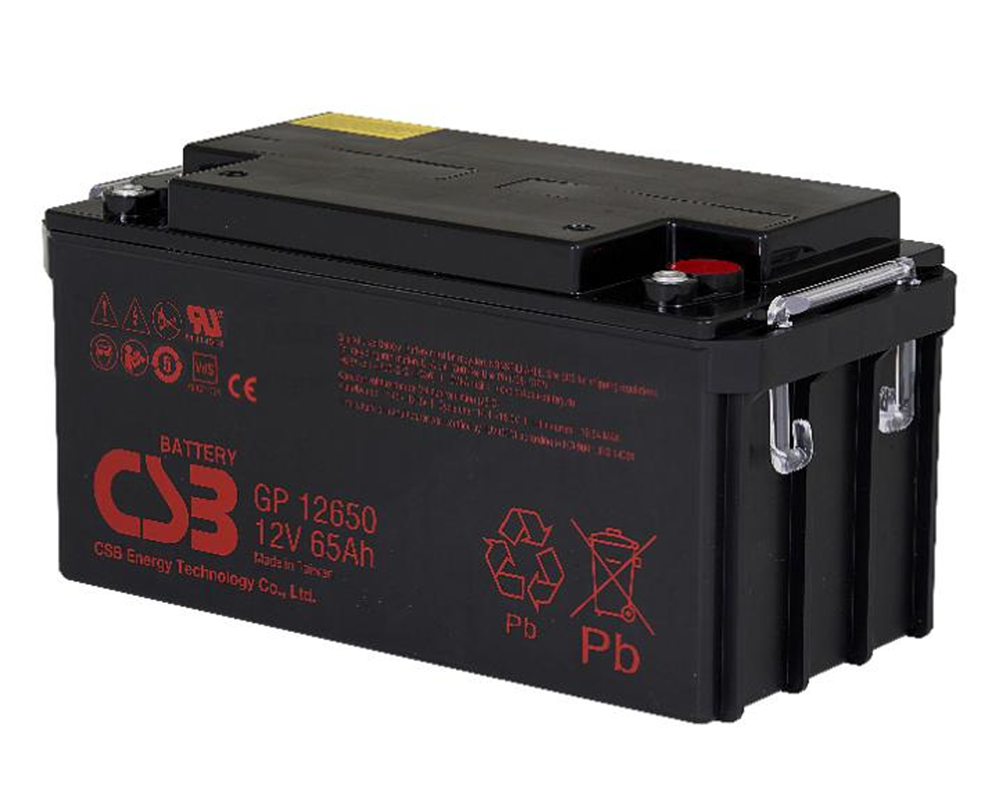 CSB GP12650 12V 65Ah 阀控式AGM蓄电池
