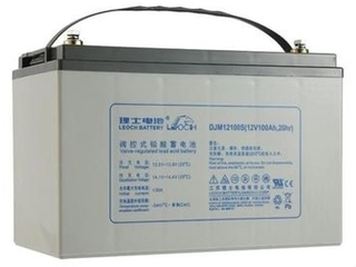 理士12V100AH免维护铅酸蓄电池DJM12100S经济型