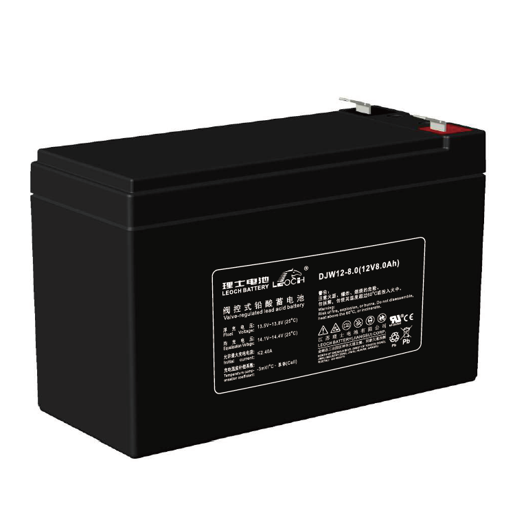 理士蓄电池 DJW12-8.0 12V8AH 户外广告气模备用可充电电池