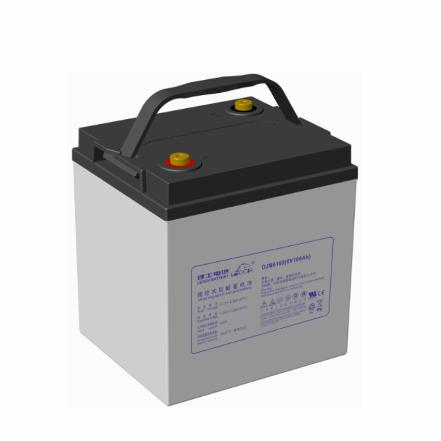 原装理士DJM6100 6V100AH阀控铅酸蓄电池 机房备用电源电池