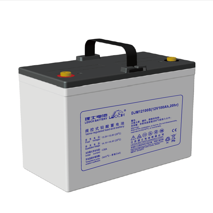 理士LEOCH DJM12100S 12V 100Ah 20hr 新款经济型蓄电池