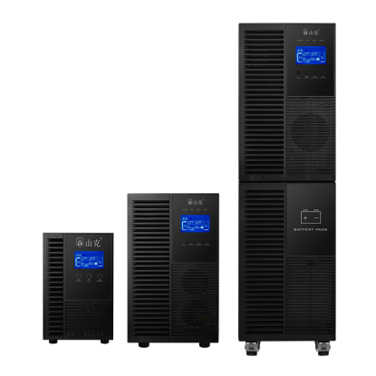 山克1KVA-10KVA单相在线式UPS电源 C1K C2K C3K C6K C10K不间断电源