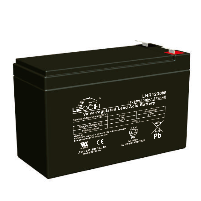 理士高倍率UPS电池 LHR1230W 12V30W 7AH阀控铅酸蓄电池