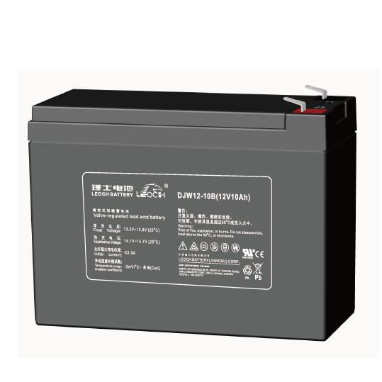 LEOCH BATTERY 原装正品 DJW12-10 12V10Ah 阀控式AGM蓄电池 直流屏应急消防集中电源铅酸蓄电池 LP12-10